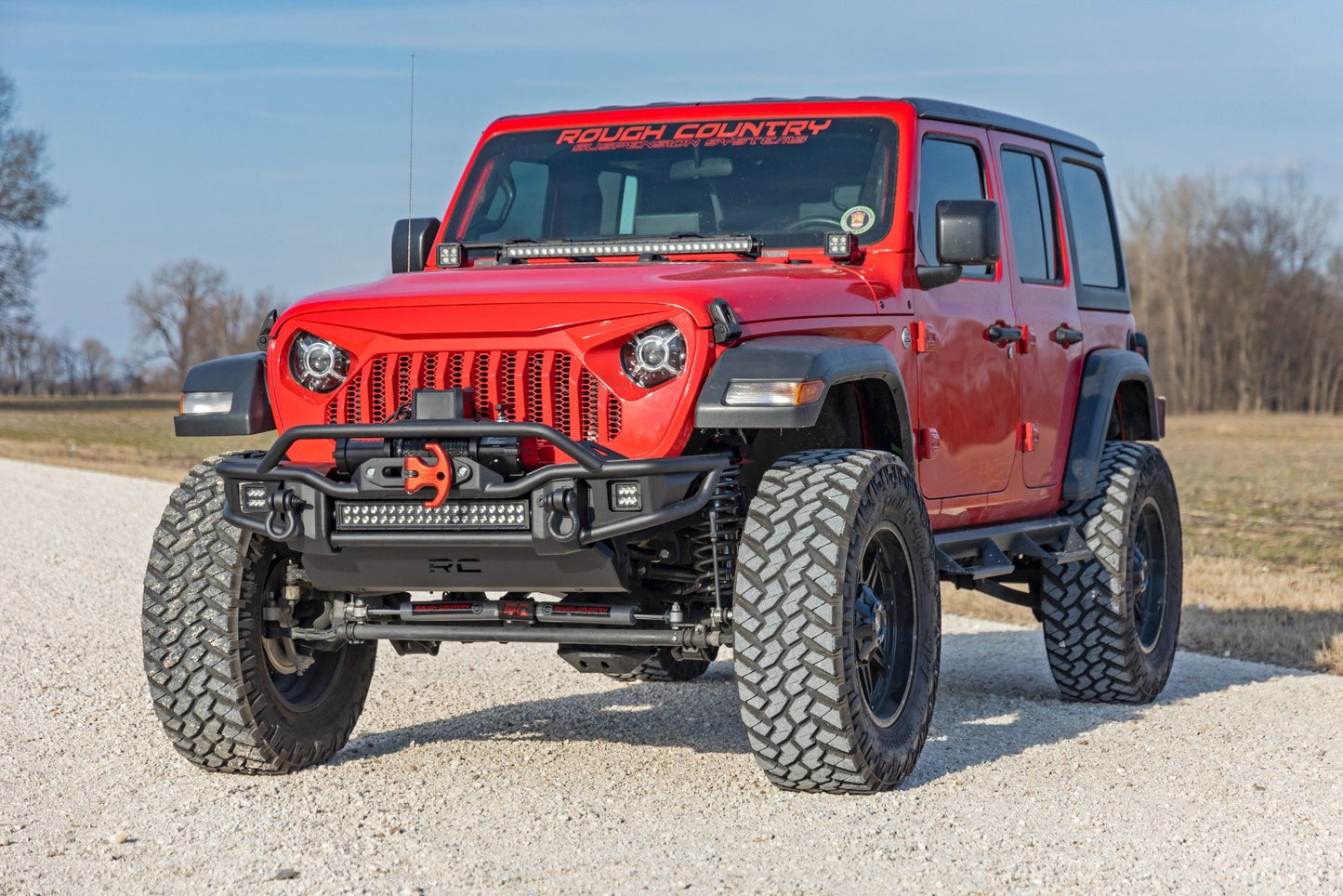 3.5 Inch lift Kit | C/A Drop | FR D/S | M1R | Jeep Wrangler Unlimited (24-26)
