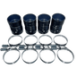 S&B 4"x 6" Intercooler Boot Kit With Clamps (Set of 4)