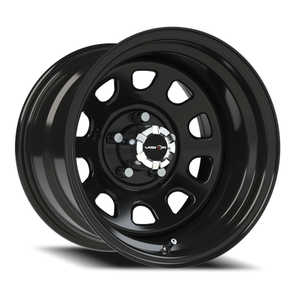 Vision Steel 15X10 Gloss Black Wheel