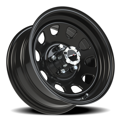 Vision Steel 15X7 Gloss Black Wheel