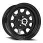 Vision Steel 16X7 Gloss Black Wheel