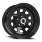 Vision Steel 17X8 Gloss Black Wheel