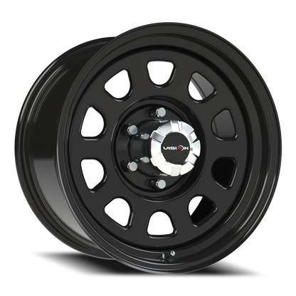 Vision Steel 17X9 Gloss Black Wheel
