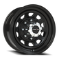 Vision Steel 16X7 Gloss Black Wheel