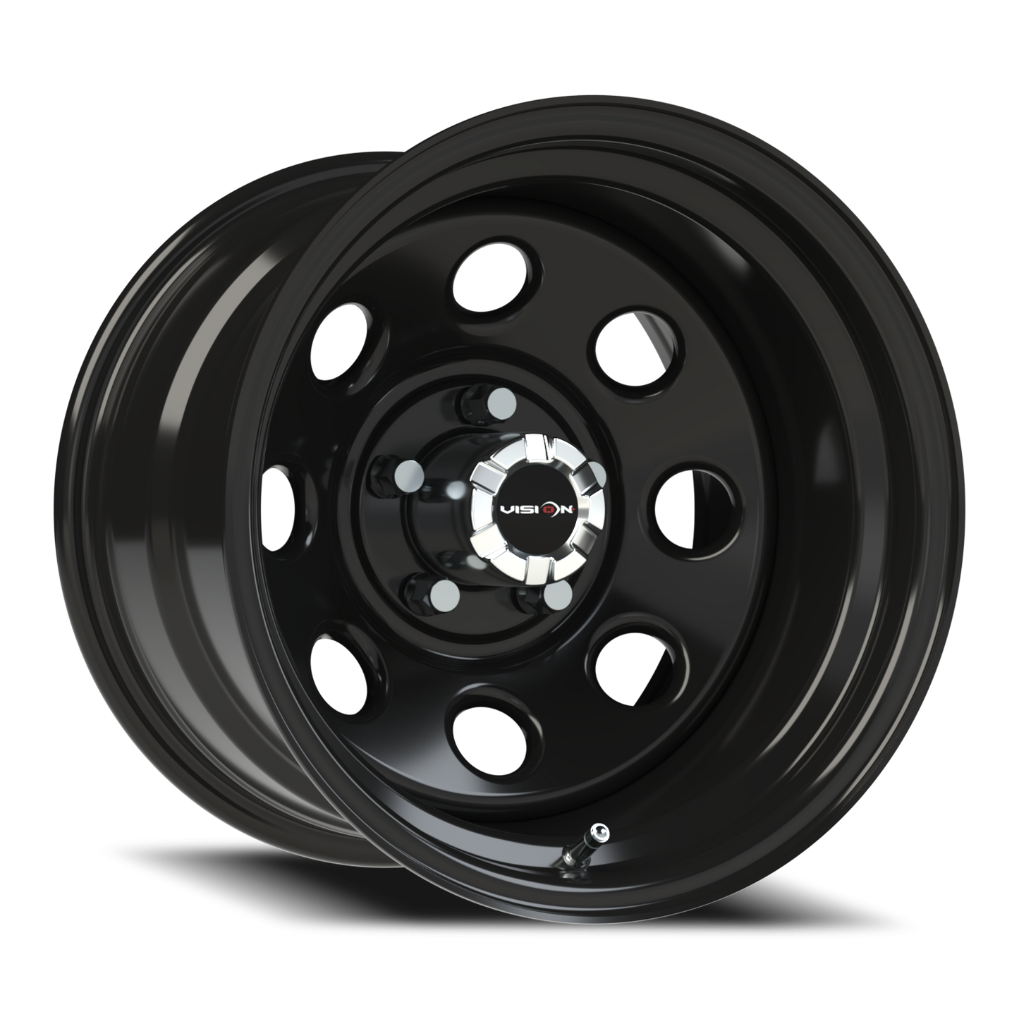 Vision Steel 15X10 Gloss Black Wheel
