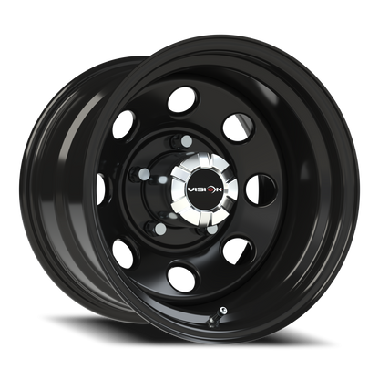 Vision Steel 15X10 Gloss Black Wheel