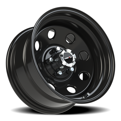Vision Steel 15X8 Gloss Black Wheel