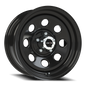 Vision Steel 16X7 Gloss Black Wheel