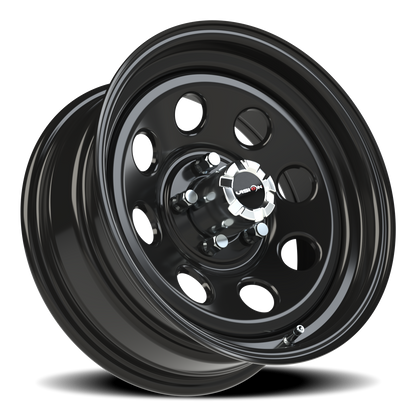 Vision Steel 16X7 Gloss Black Wheel