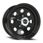 Vision Steel 16X7 Gloss Black Wheel