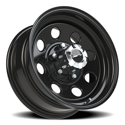 Vision Steel 16X7 Gloss Black Wheel