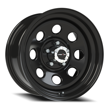 Vision Steel 16X8 Gloss Black Wheel