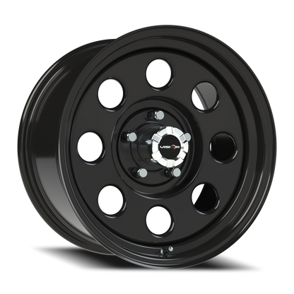 Vision Steel 17X9 Gloss Black Wheel