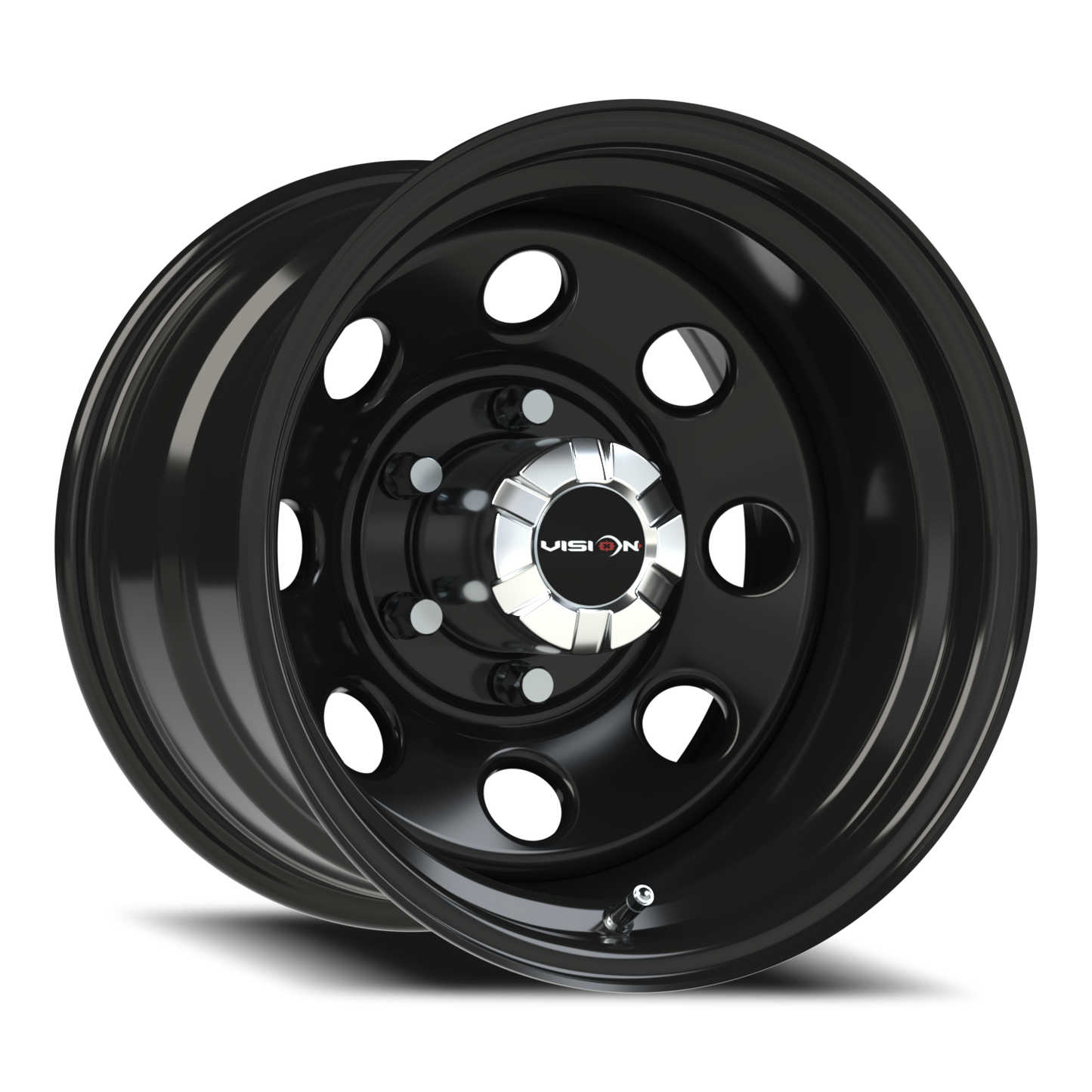 Vision Steel 15X10 Gloss Black Wheel