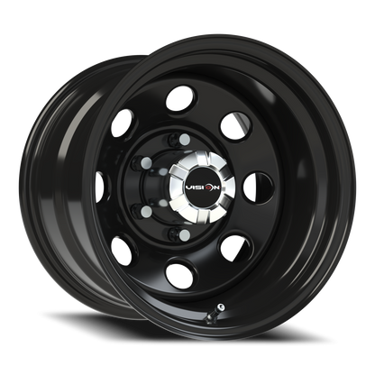 Vision Steel 15X10 Gloss Black Wheel