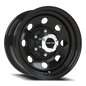 Vision Steel 15X7 Gloss Black Wheel