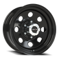 Vision Steel 16X7 Gloss Black Wheel