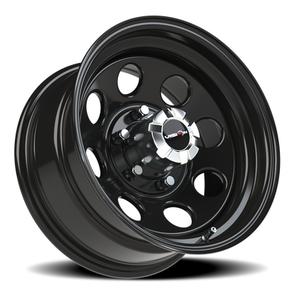 Vision Steel 16X8 Gloss Black Wheel