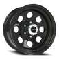 Vision Steel 17X8 Gloss Black Wheel