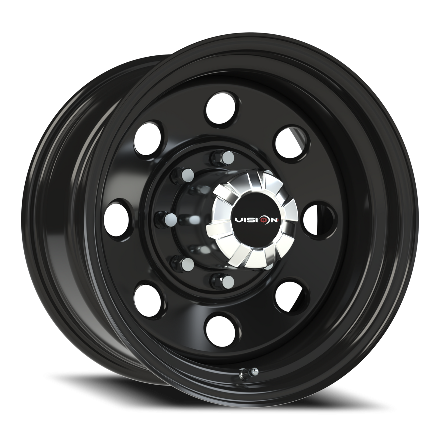 Vision Steel 17X9 Gloss Black Wheel