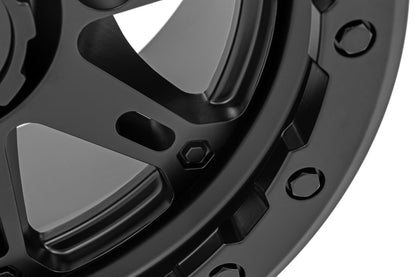 Rough Country 94 Series Wheel | UTV | Matte Black | 14x7 | 4x137 | +10mm