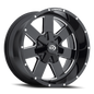 Vision Arc 20X9 Gloss Black Milled Spoke Wheel