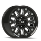 Vision Armor 18X9 Gloss Black Milled Spoke Wheel