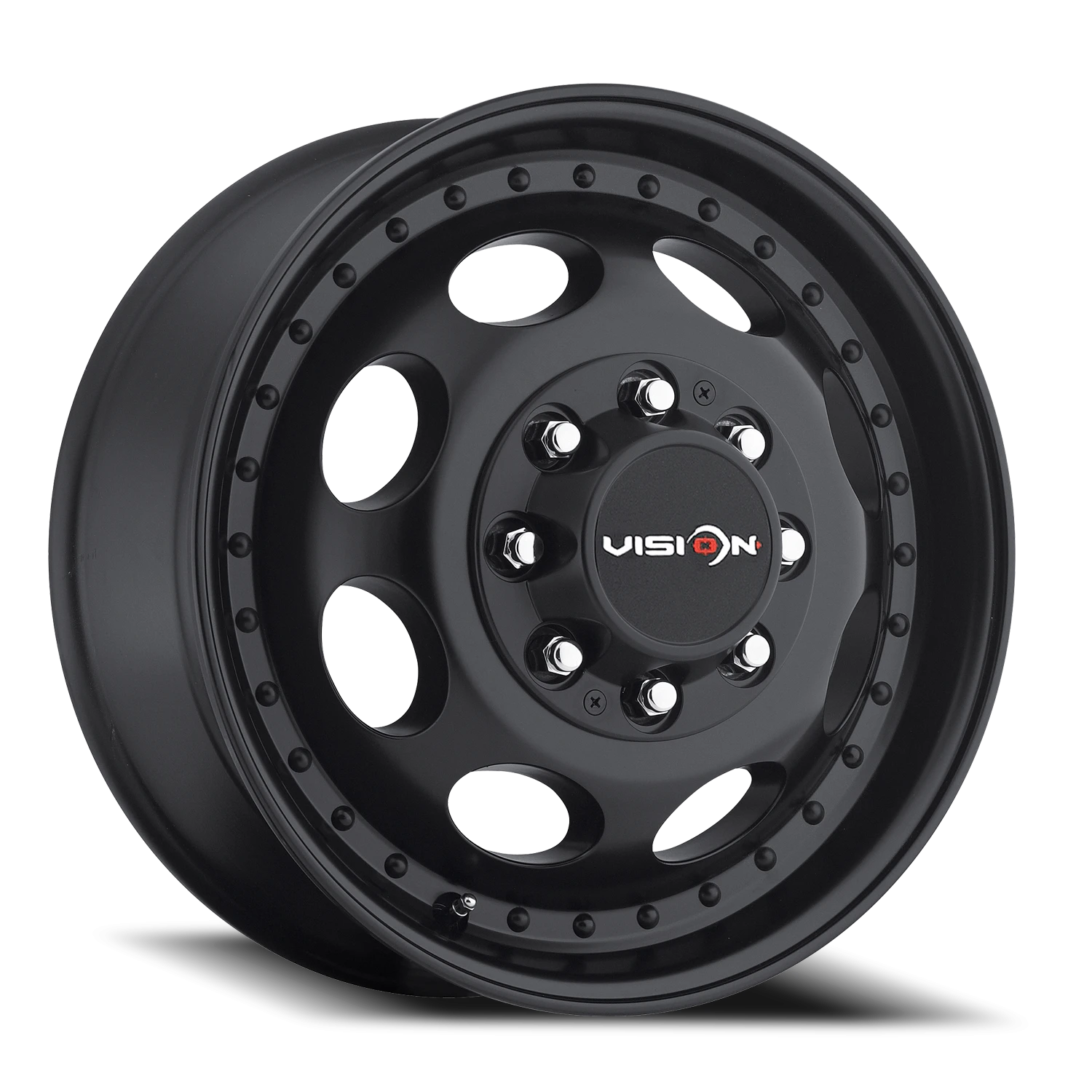 Vision Dually 16X5.5 Gloss Black Wheel