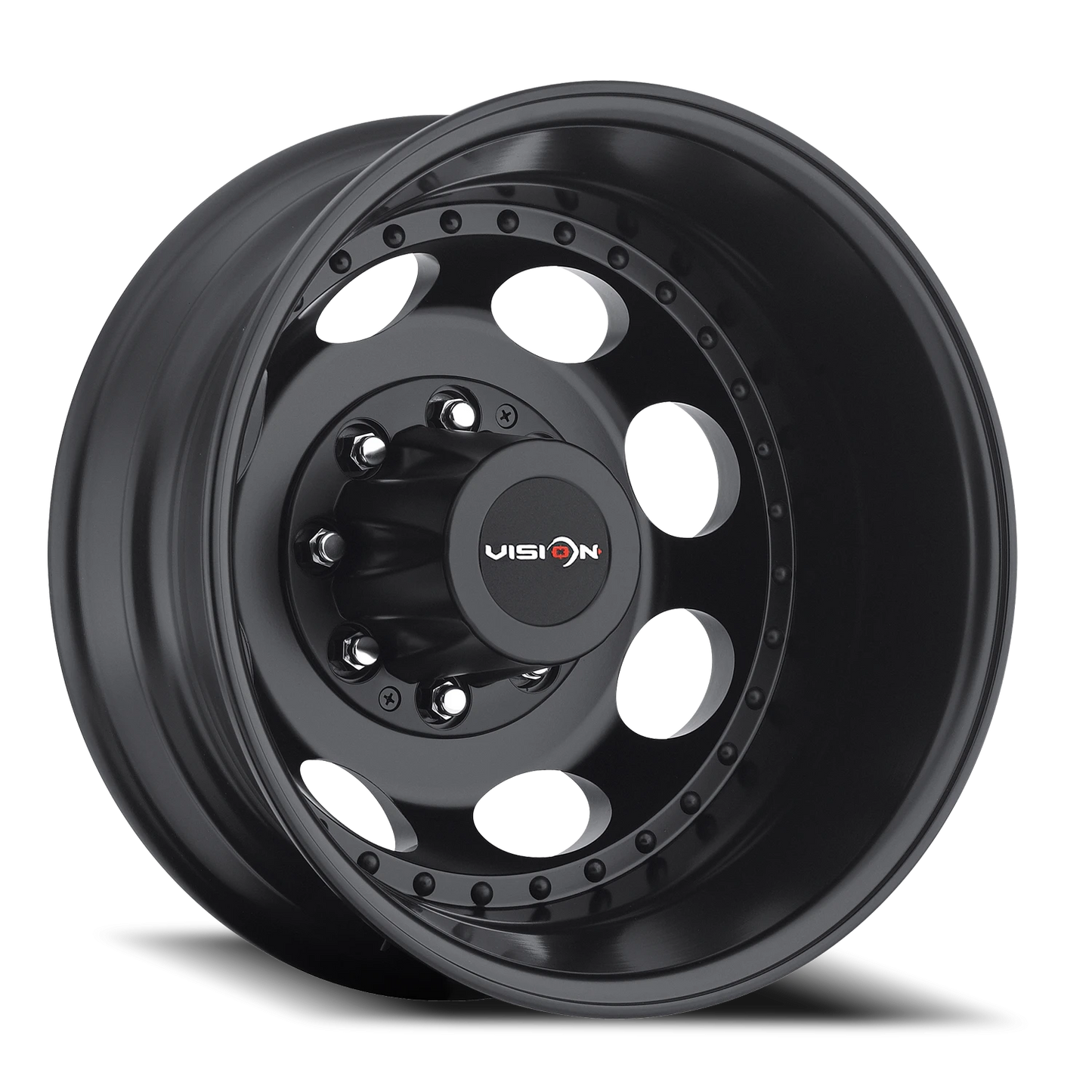 Vision Dually 16X5.5 Gloss Black Wheel