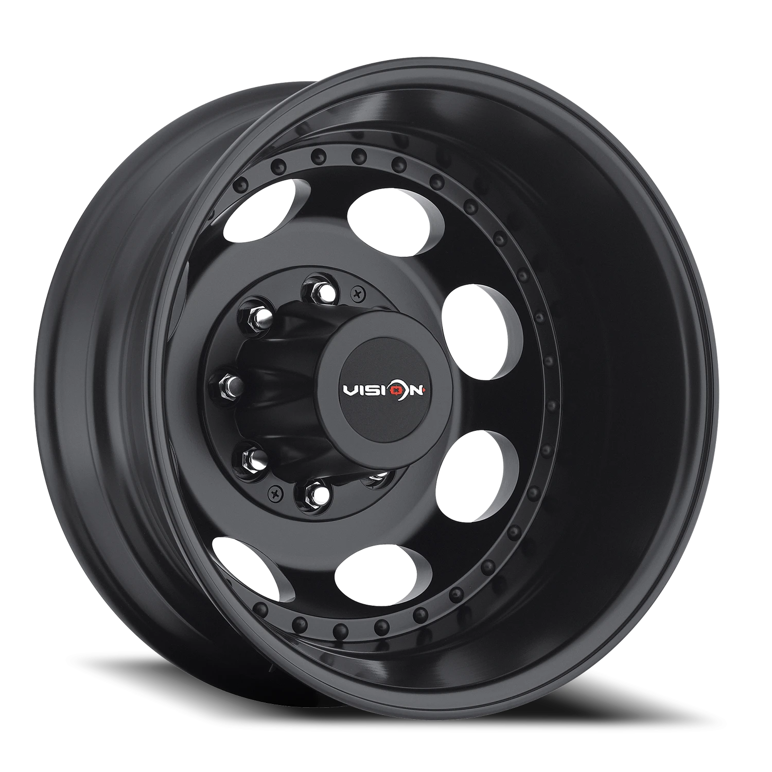 Vision Dually 16X5.5 Gloss Black Wheel
