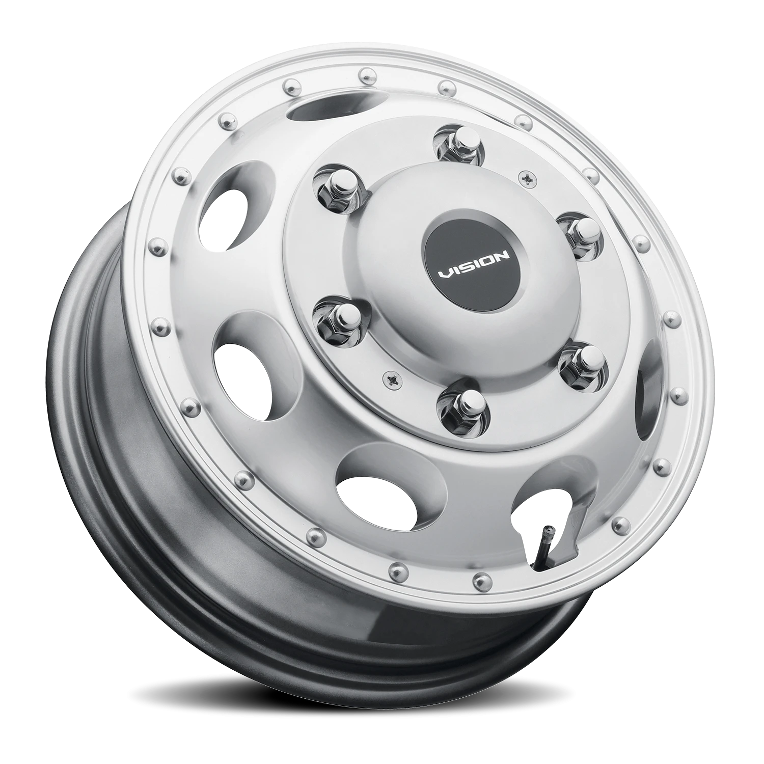 Vision Dually 16X5.5 Hyper Silver Wheel
