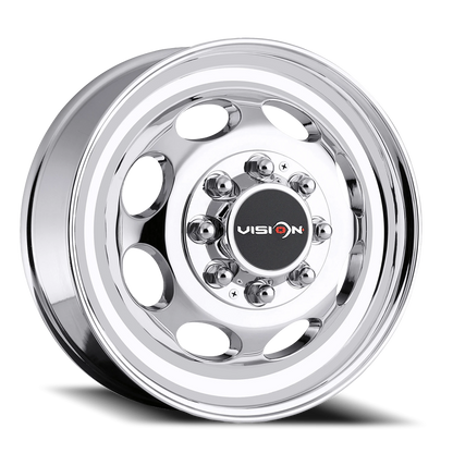 Vision Frt 19.5X6.75 Chrome Wheel