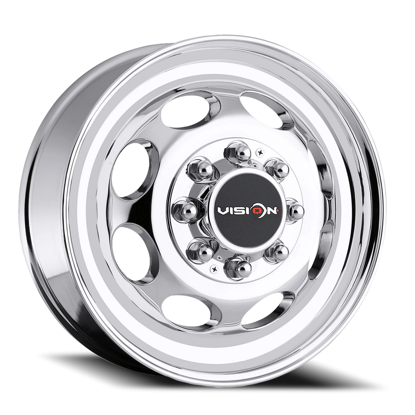 Vision Frt 19.5X6.75 Chrome Wheel