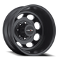 Vision Rear 19.5X6.75 Matte Black Wheel