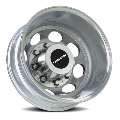 Vision Rear 19.5X6.75 Machined Wheel