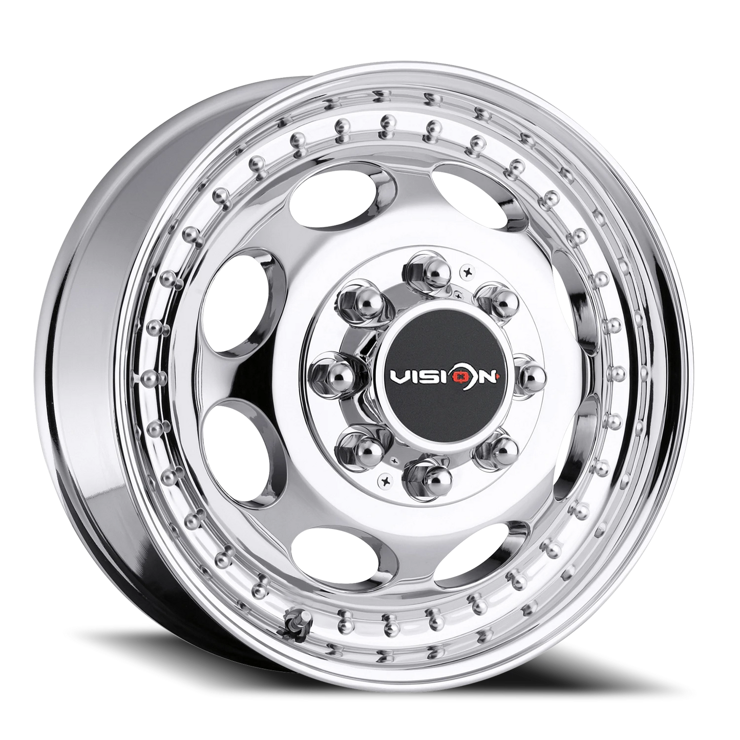 Vision Frt 19.5X6.75 Chrome Wheel