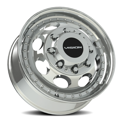 Vision Frt 17X6.5 Chrome Wheel