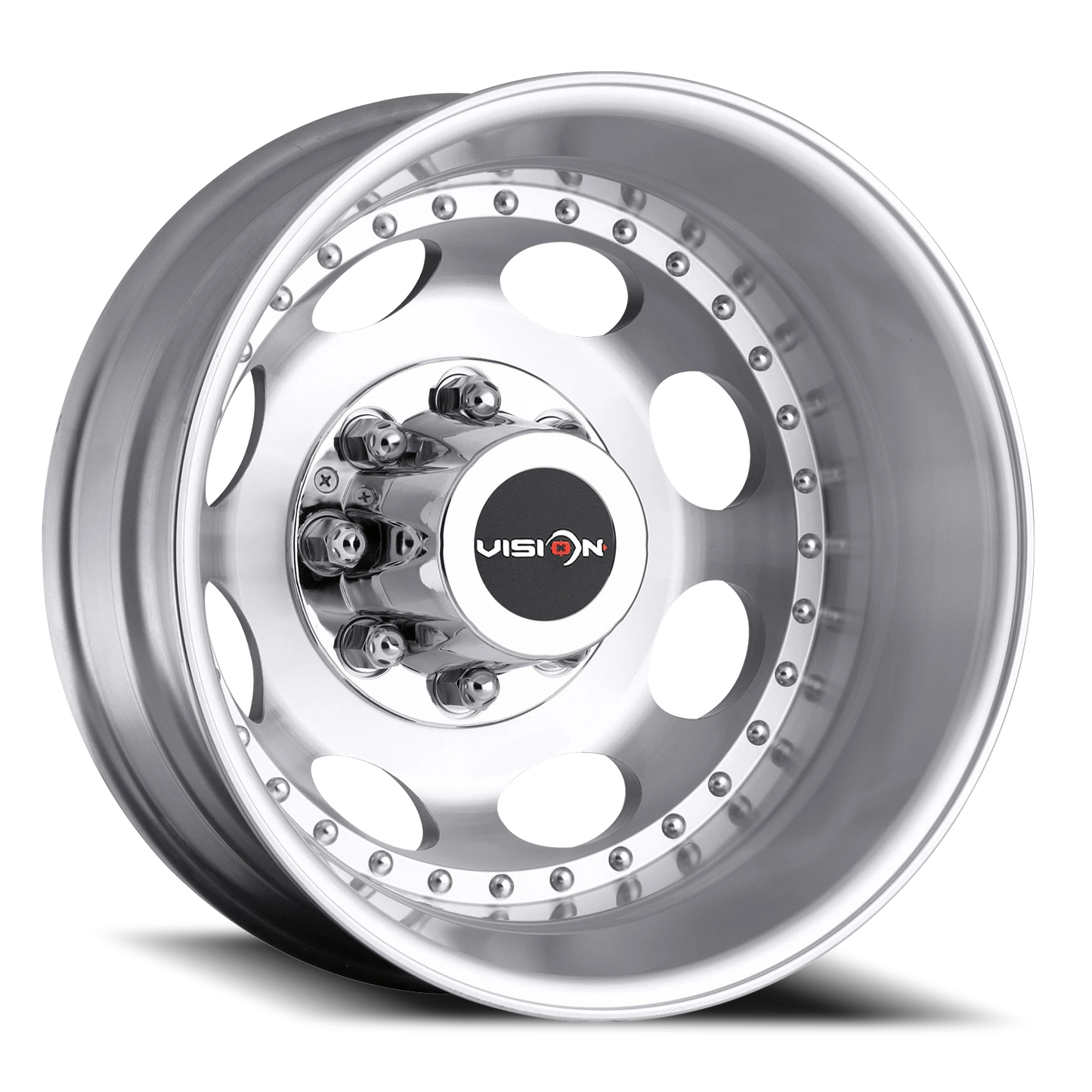 Vision Rear 17X6.5 Machined Wheel