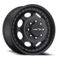 Vision Frt 16X6 Matte Black Wheel