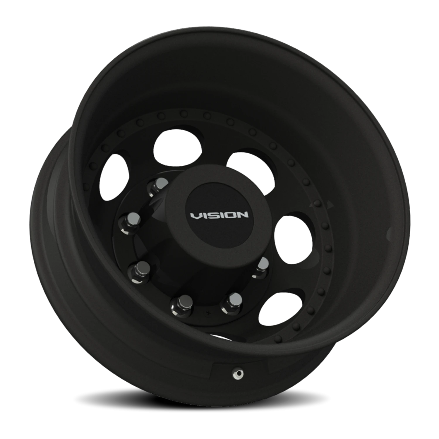 Vision Rear 16X6 Matte Black Wheel