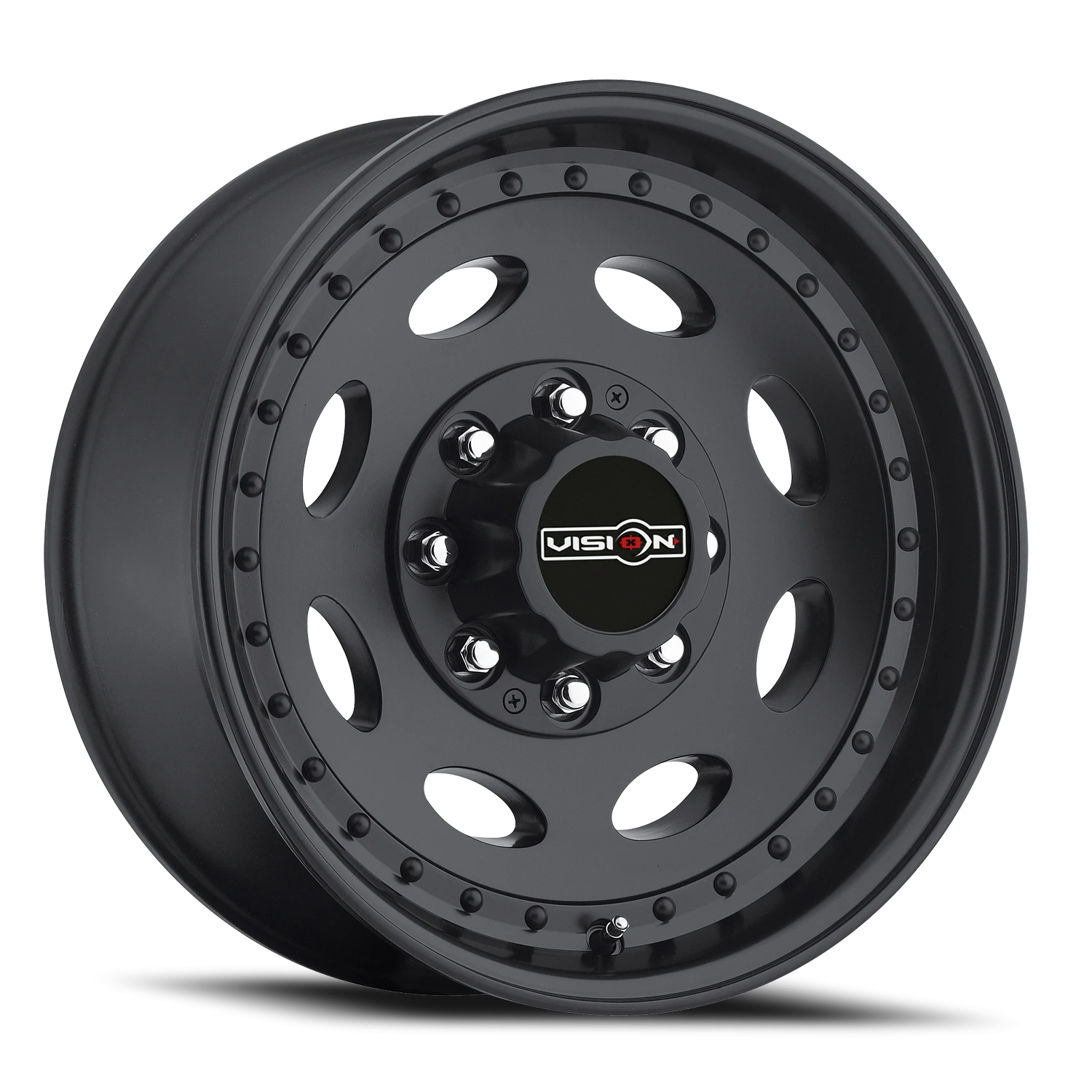 Vision Hauler 19.5X7.5/NOT'17MODEL Matte Black Wheel