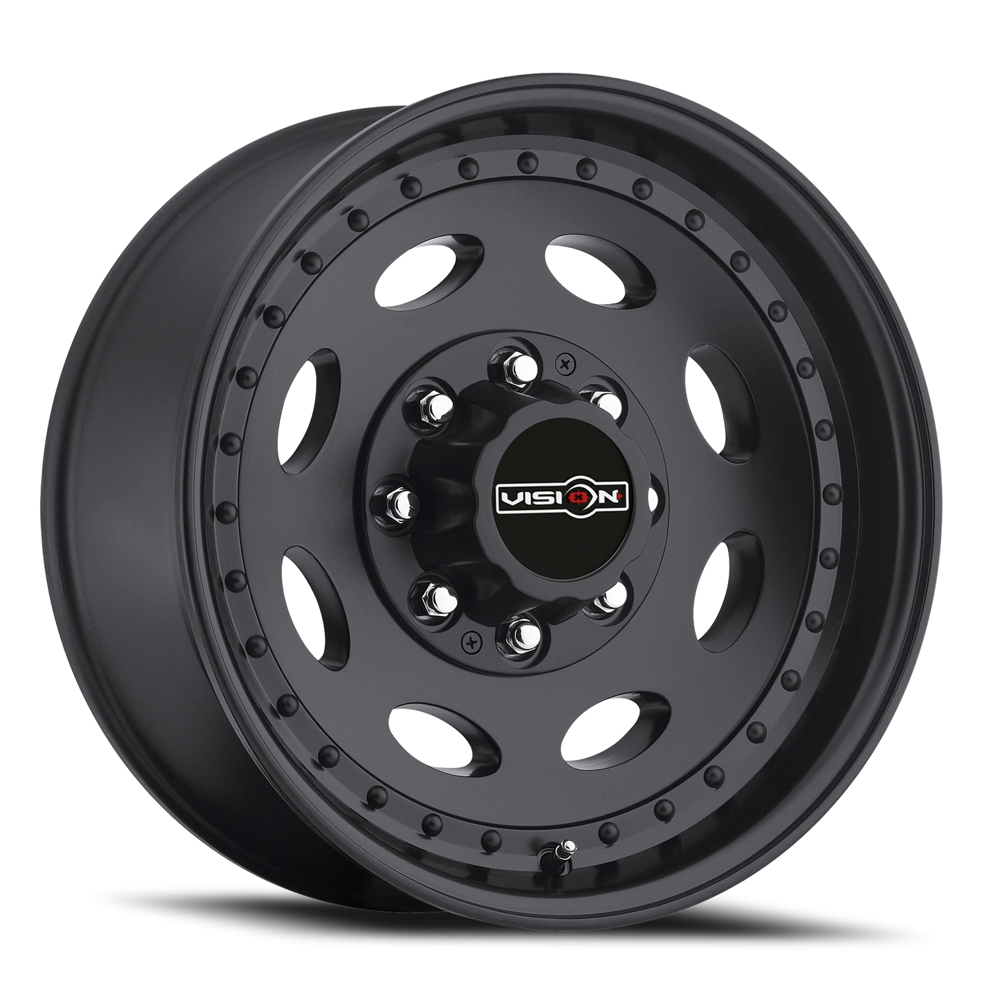 Vision Vision 19.5X7.5 Matte Black Wheel