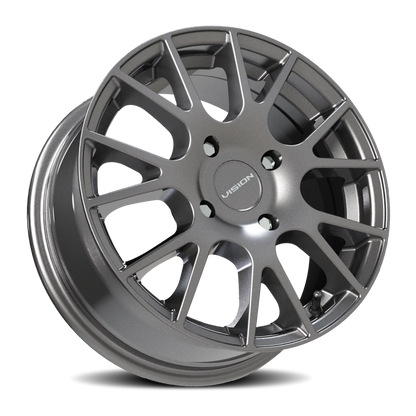 Vision Hellion 15X6.5 Gunmetal Wheel