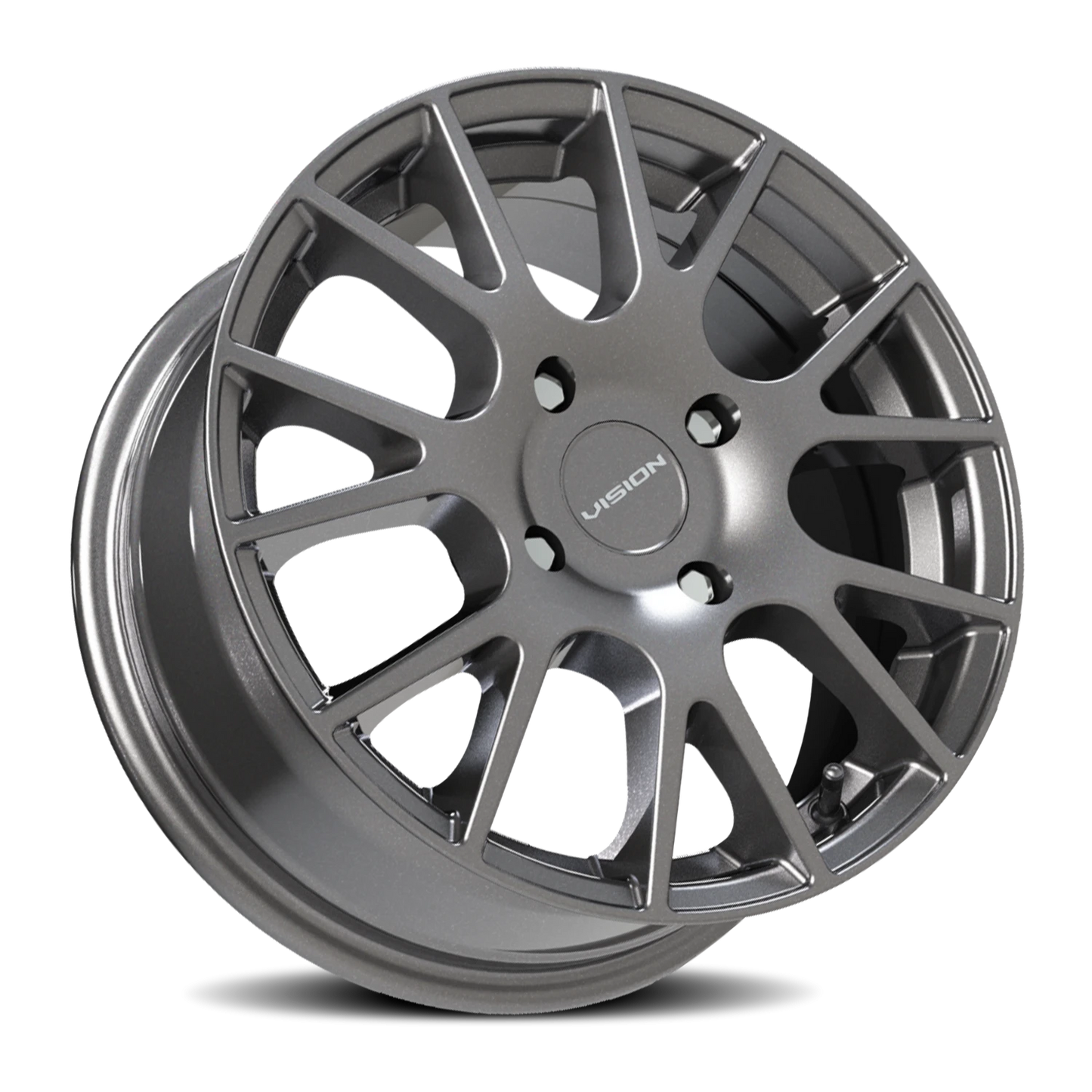 Vision Hellion 15X6.5 Gunmetal Wheel