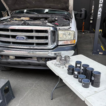 Hot and Cold Side Boot Kit for 1999.5-2003 Ford F250/F350, 7.3L Powerstroke