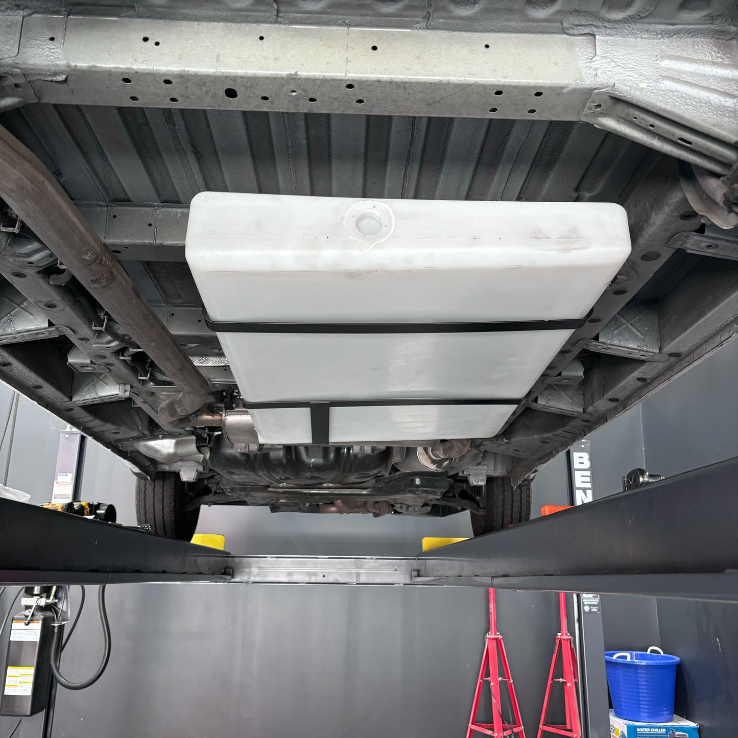 36 Gallon Undercarriage Fresh/Grey Water Tank Ford 2013-2025 Dodge / Ram Promaster 2500, 3500 159” And 159" EXT