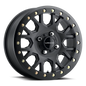 Vision Invader 15X6 Satin Black Wheel
