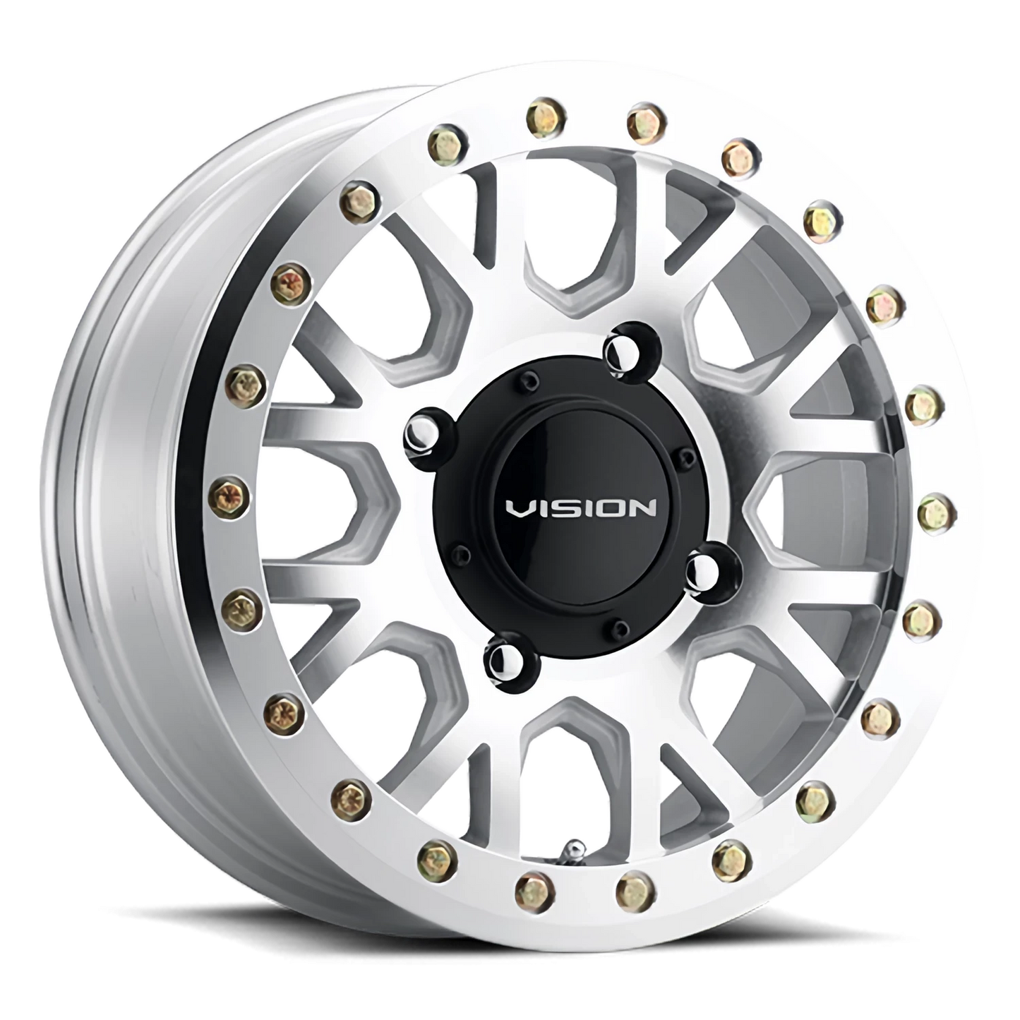 Vision Invad 15X6 Machined Wheel