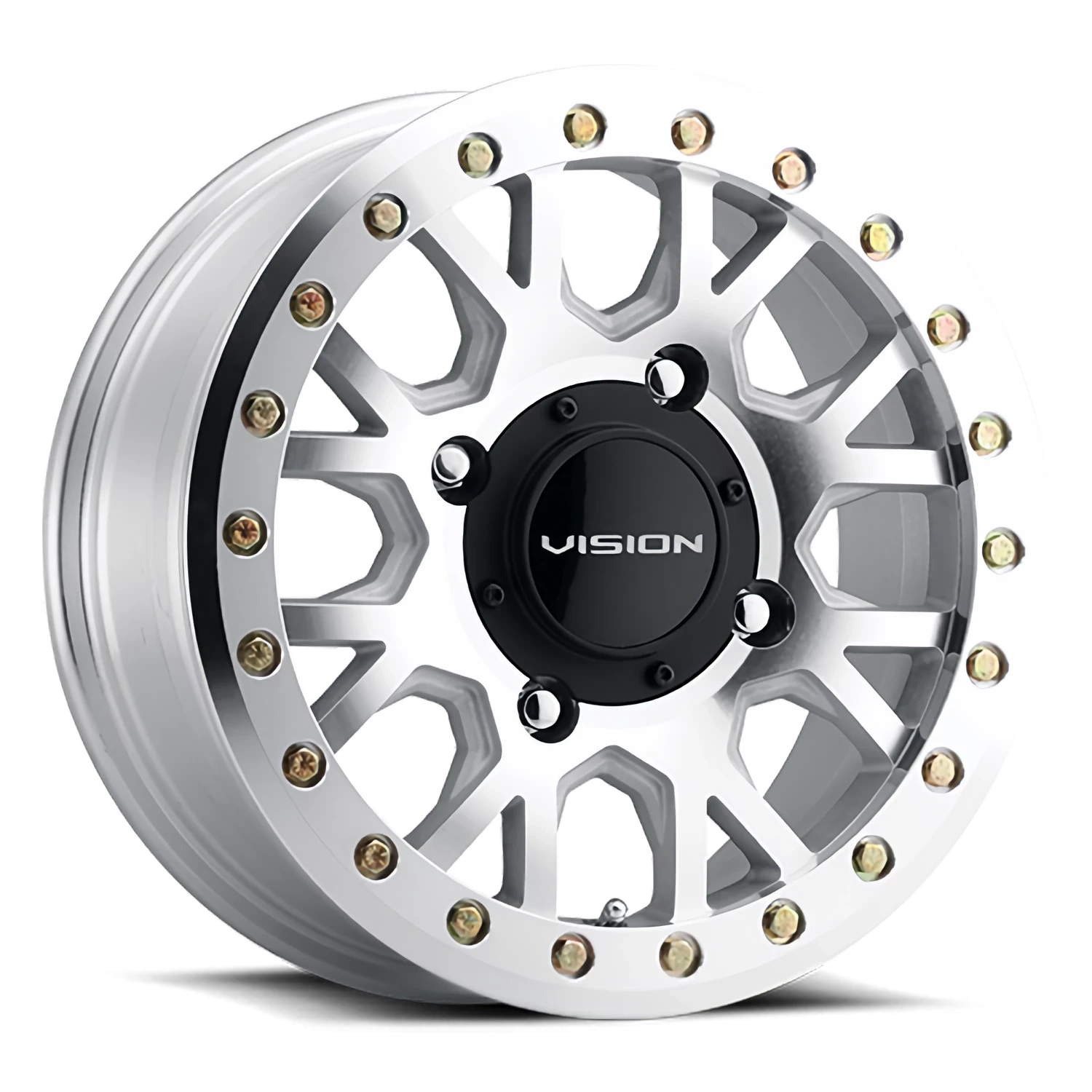 Vision Invad 15X6 Machined Wheel