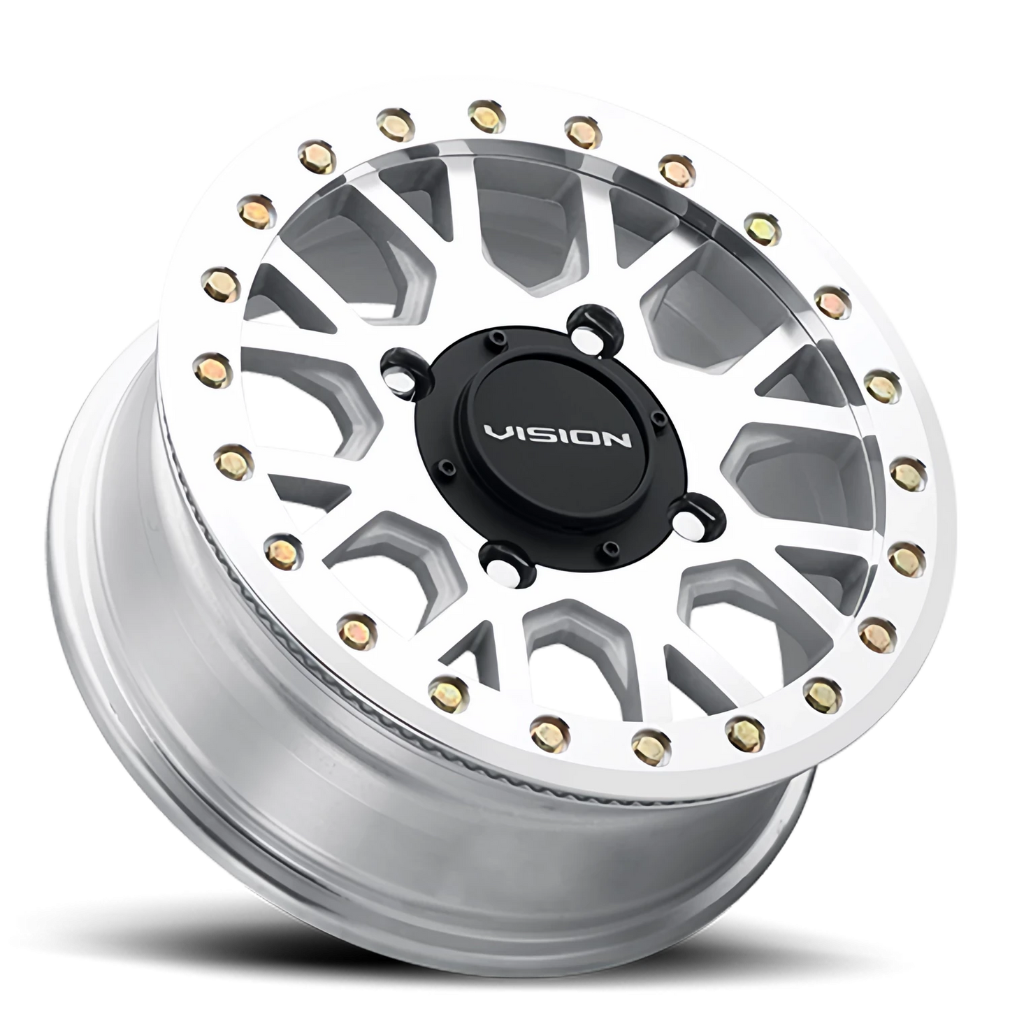 Vision Invad 15X6 Machined Wheel